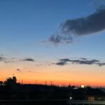 夕暮れの空